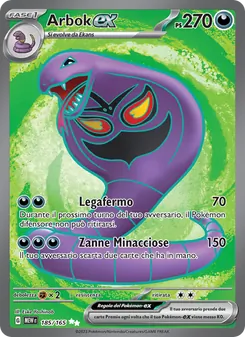 Arbok-ex (151 #185/165)