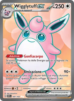Wigglytuff-ex (151 #187/165)