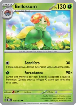 Bellossom (Ossidiana Infuocata #003/197)