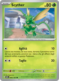 Scyther (Ossidiana Infuocata #004/197)