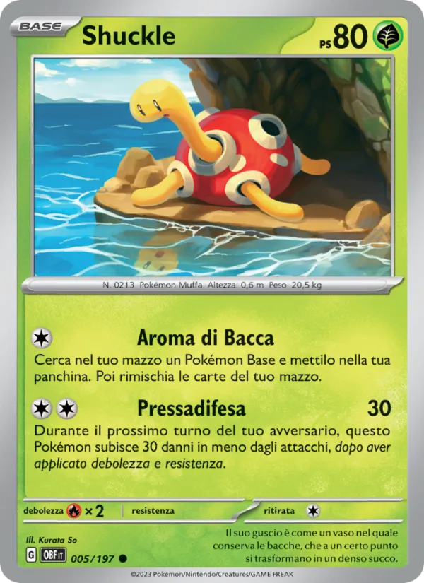 Shuckle (Ossidiana Infuocata #005/197)