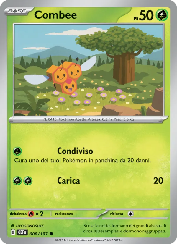 Combee (Ossidiana Infuocata #008/197)