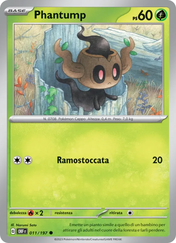 Phantump (Obsidian Flames #011/197)
