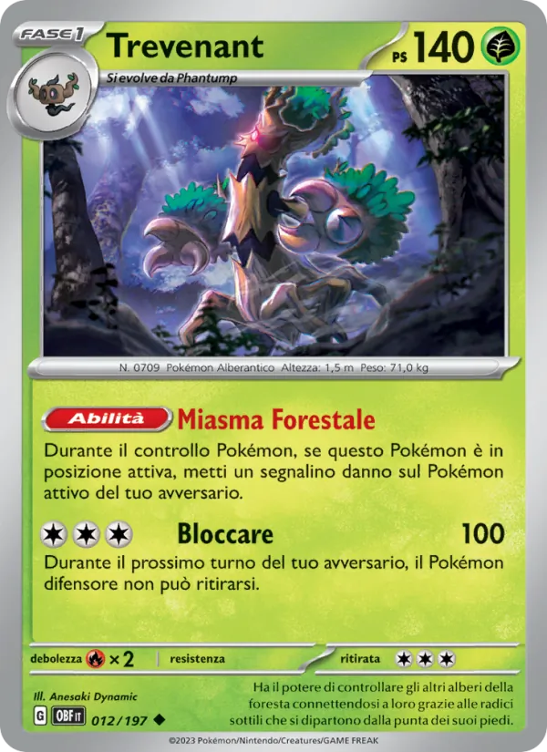 Trevenant (Ossidiana Infuocata #012/197)