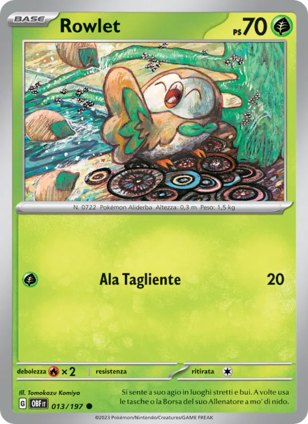 Rowlet (Ossidiana Infuocata #013/197)