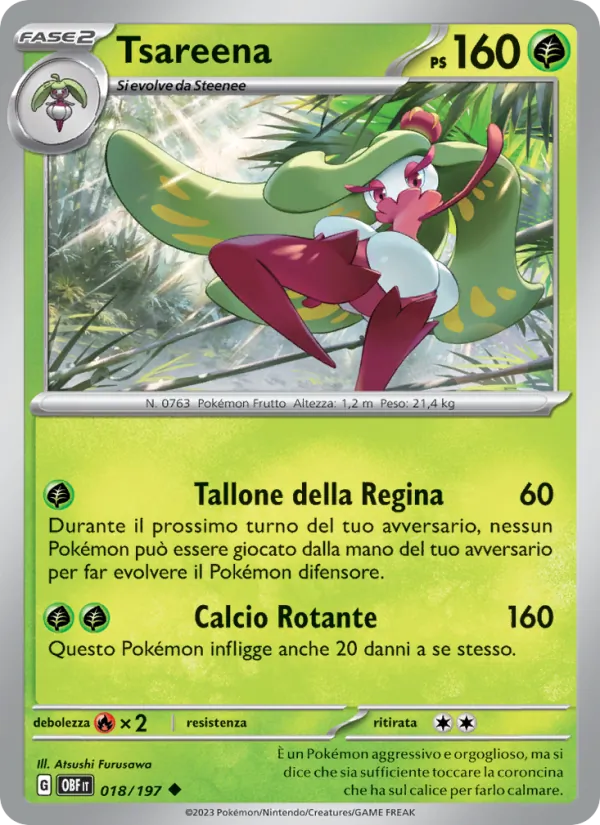 Tsareena (Obsidian Flames #018/197)