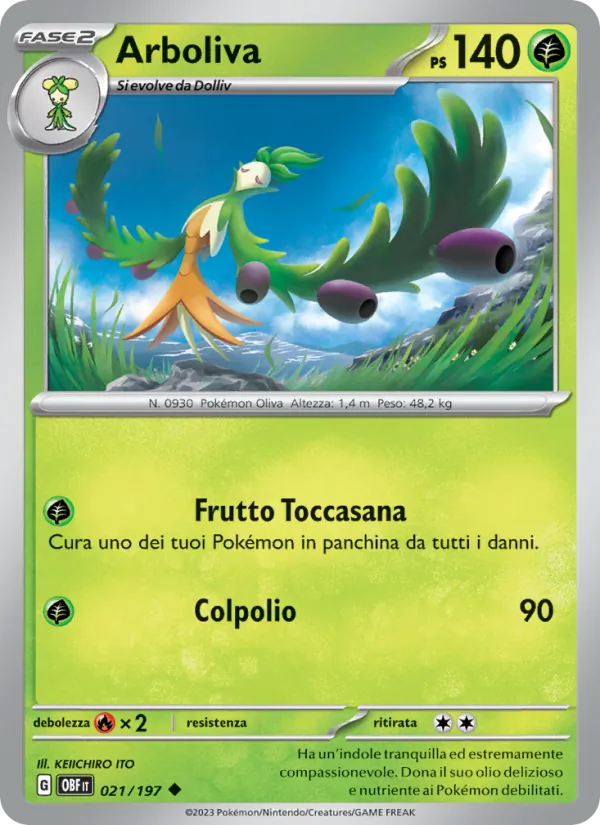 Arboliva (Ossidiana Infuocata #021/197)