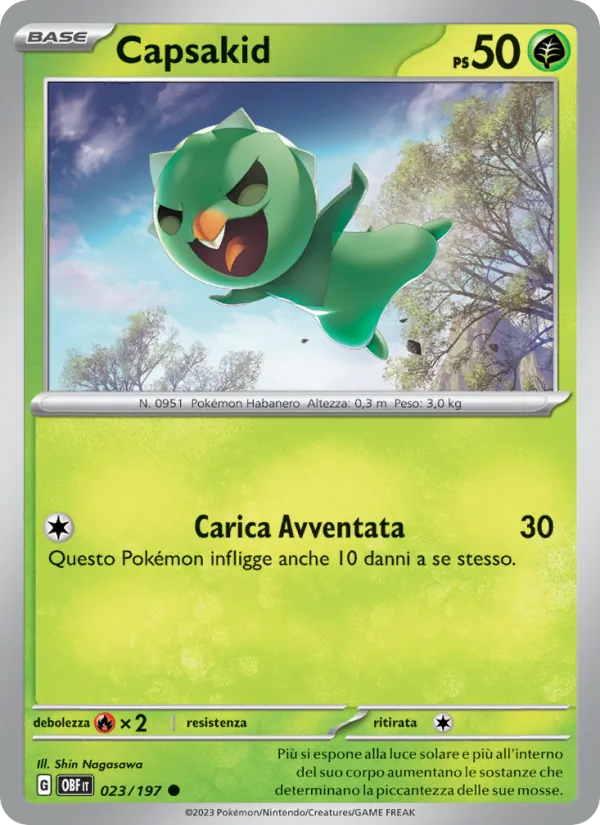 Capsakid (Ossidiana Infuocata #023/197)