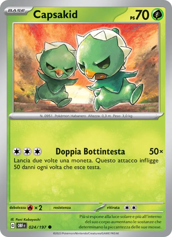 Capsakid (Ossidiana Infuocata #024/197)