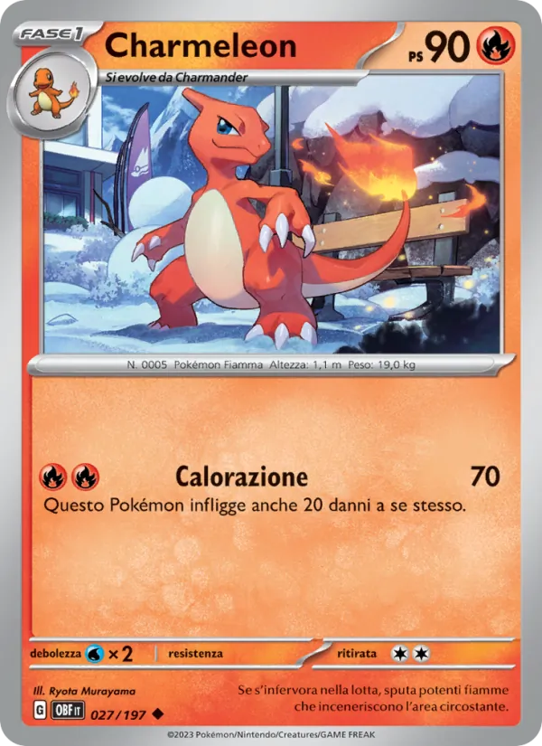 Charmeleon (Ossidiana Infuocata #027/197)