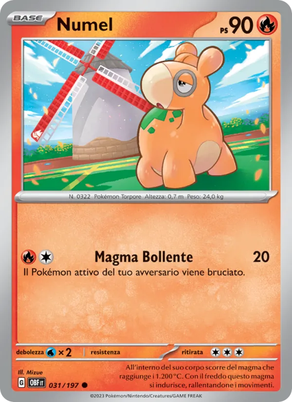 Numel (Ossidiana Infuocata #031/197)