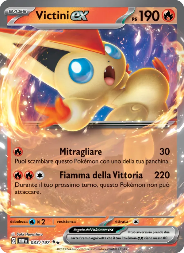 Victini-ex (Ossidiana Infuocata #033/197)