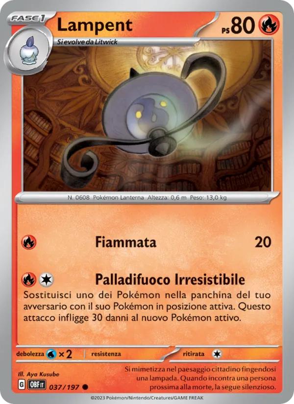 Lampent (Ossidiana Infuocata #037/197)