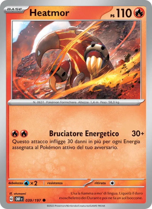 Heatmor (Ossidiana Infuocata #039/197)