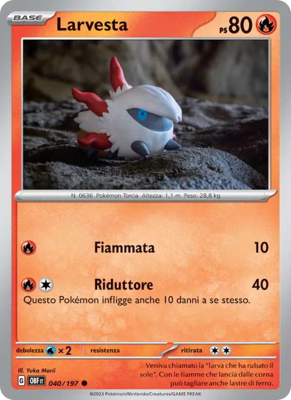 Larvesta (Ossidiana Infuocata #040/197)