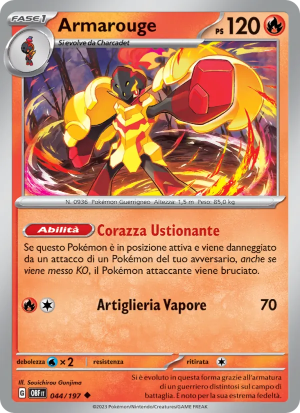 Armarouge (Ossidiana Infuocata #044/197)