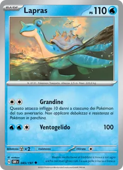 Lapras (Ossidiana Infuocata #045/197)