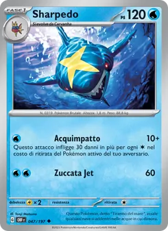 Sharpedo (Ossidiana Infuocata #047/197)