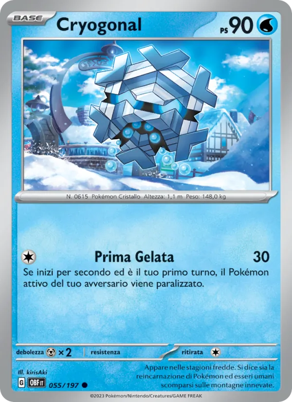 Cryogonal (Ossidiana Infuocata #055/197)