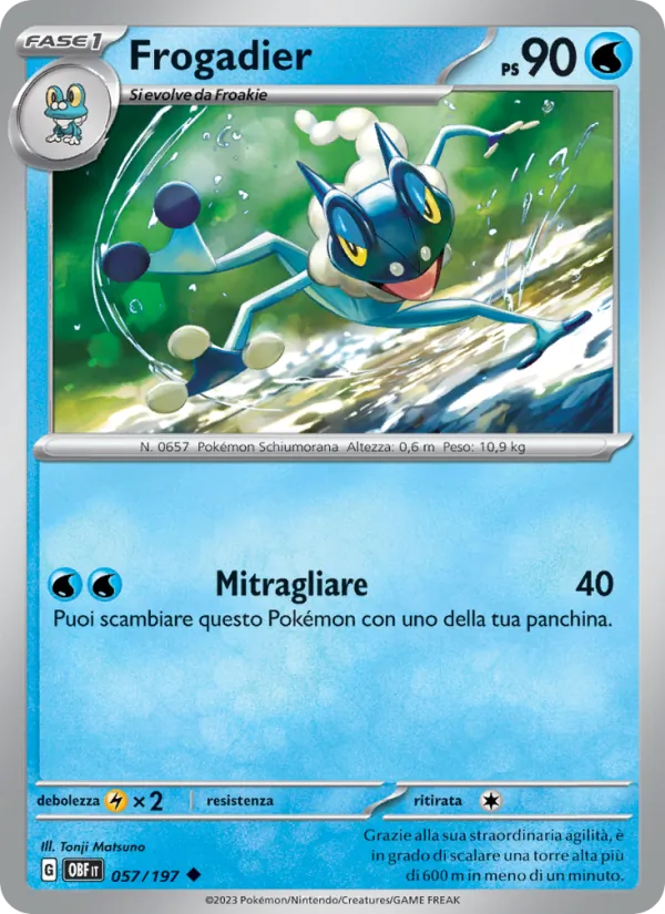 Frogadier (Obsidian Flames #057/197)