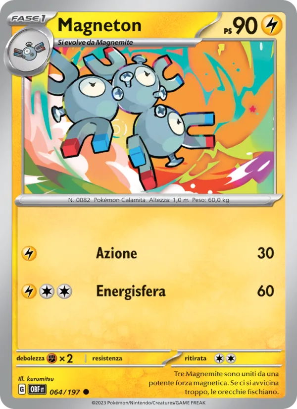 Magneton (Ossidiana Infuocata #064/197)