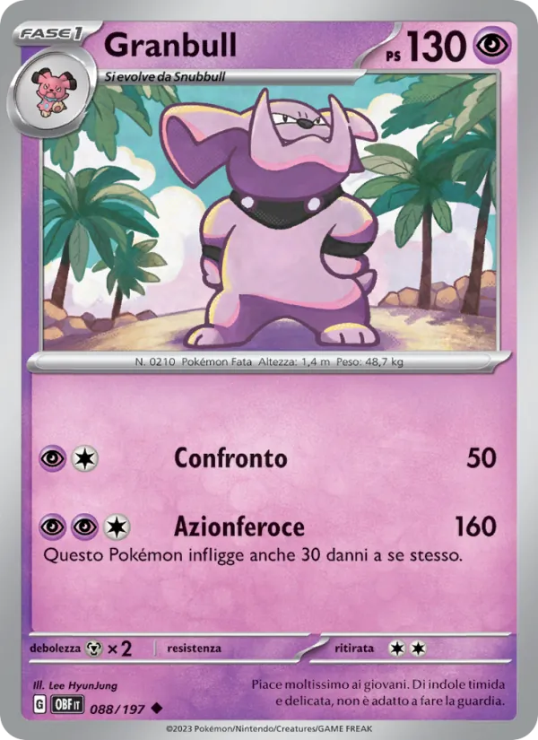 Granbull (Obsidian Flames #088/197)