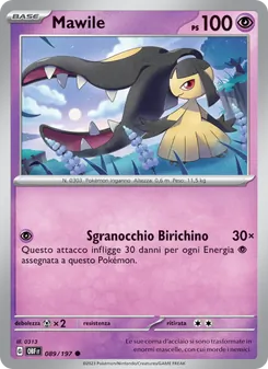 Mawile (Ossidiana Infuocata #089/197)