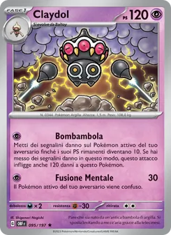 Claydol (Ossidiana Infuocata #095/197)