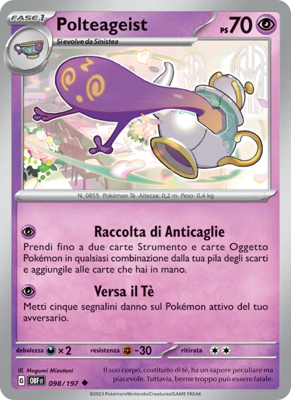 Polteageist (Ossidiana Infuocata #098/197)