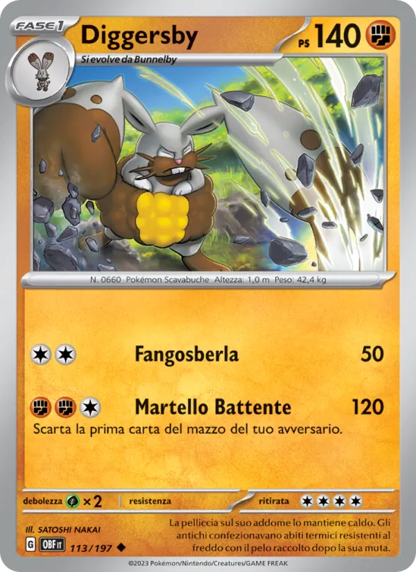 Diggersby (Ossidiana Infuocata #113/197)