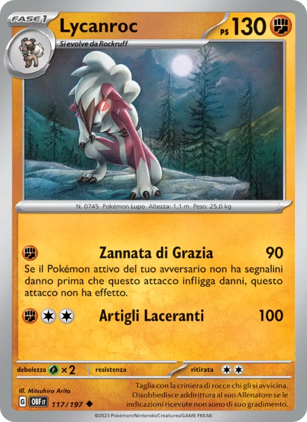 Lycanroc (Obsidian Flames #117/197)