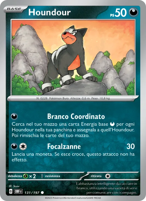 Houndour (Obsidian Flames #131/197)