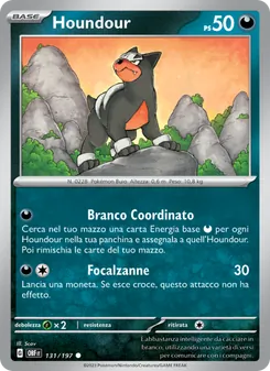 Houndour (Ossidiana Infuocata #131/197)