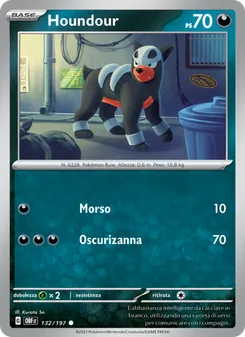 Houndour (Ossidiana Infuocata #132/197)