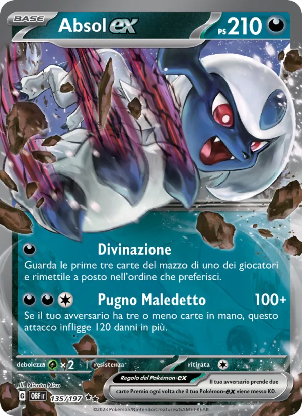 Absol-ex (Obsidian Flames #135/197)
