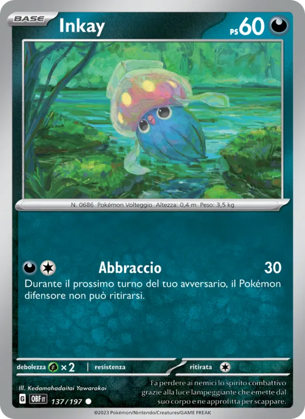 Inkay (Ossidiana Infuocata #137/197)