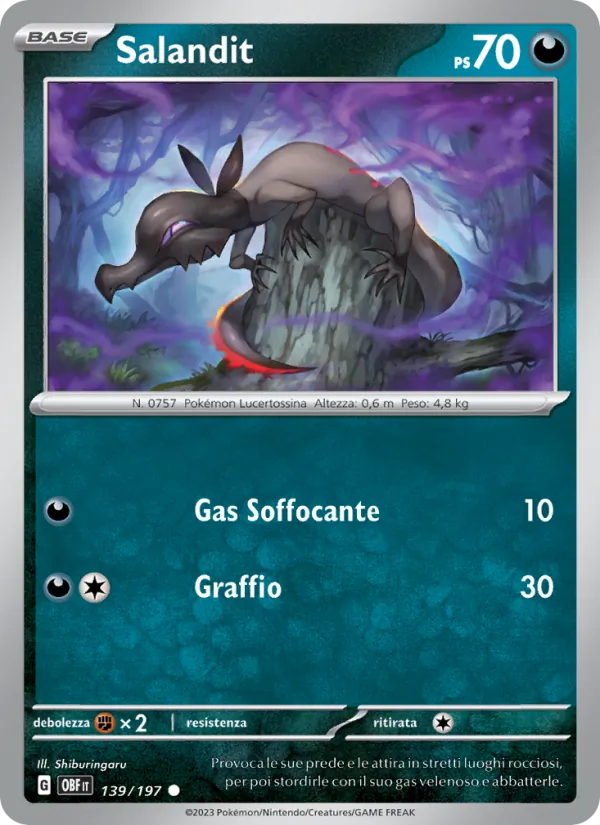 Salandit (Ossidiana Infuocata #139/197)
