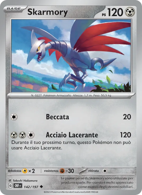 Skarmory (Obsidian Flames #142/197)