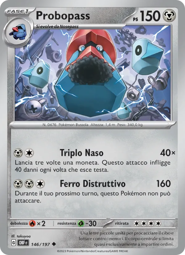Probopass (Ossidiana Infuocata #146/197)