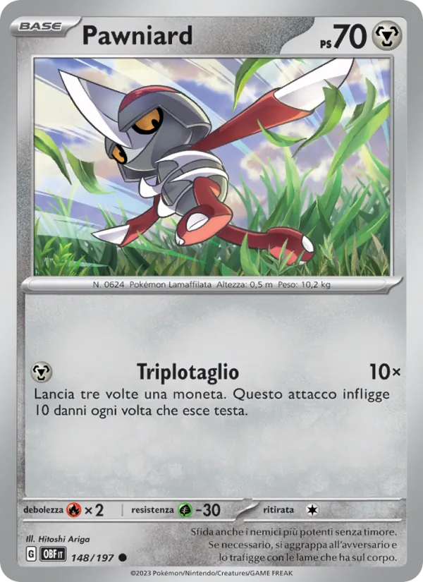 Pawniard (Ossidiana Infuocata #148/197)