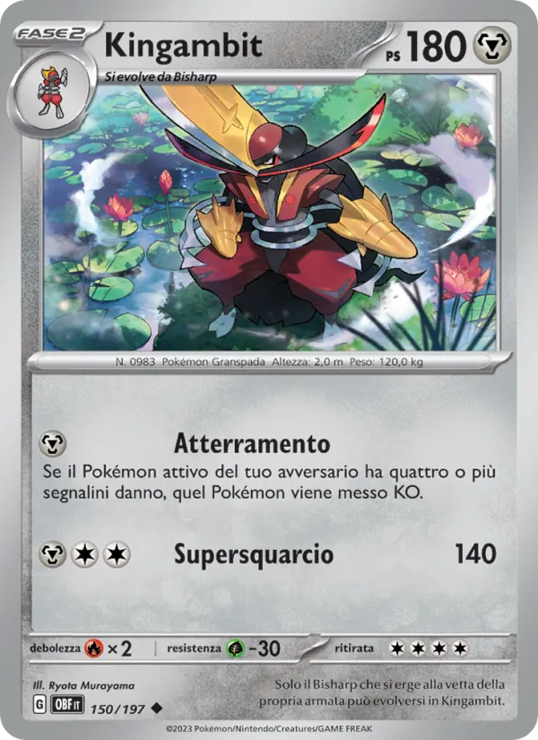 Kingambit (Ossidiana Infuocata #150/197)