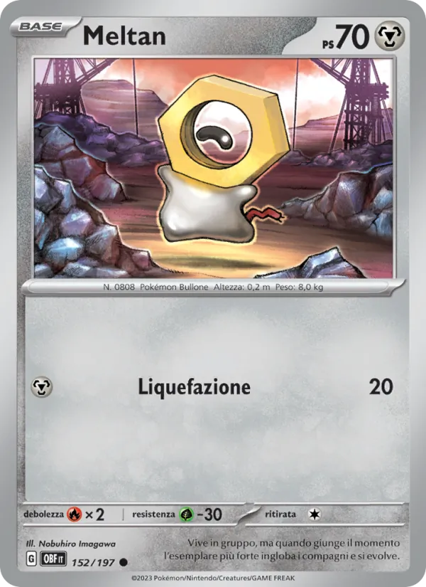 Meltan (Ossidiana Infuocata #152/197)