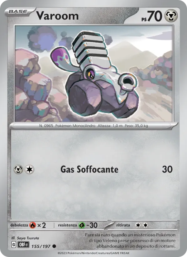Varoom (Obsidian Flames #155/197)