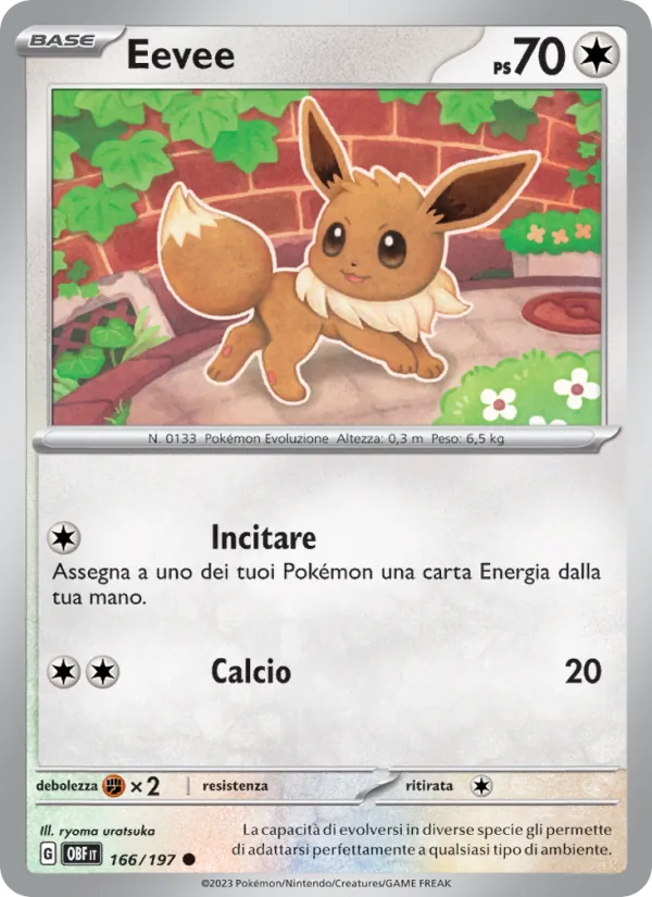 Eevee (Obsidian Flames #166/197)