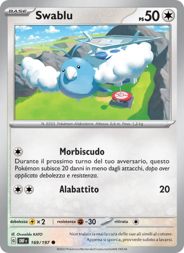 Swablu (Ossidiana Infuocata #169/197)