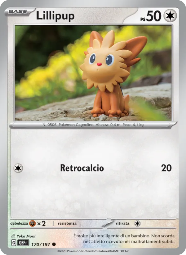 Lillipup (Obsidian Flames #170/197)