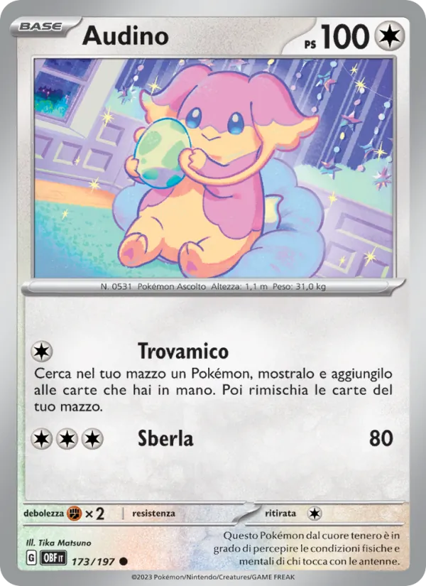 Audino (Obsidian Flames #173/197)