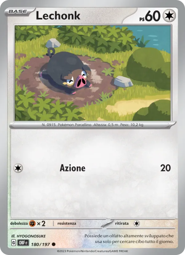 Lechonk (Obsidian Flames #180/197)