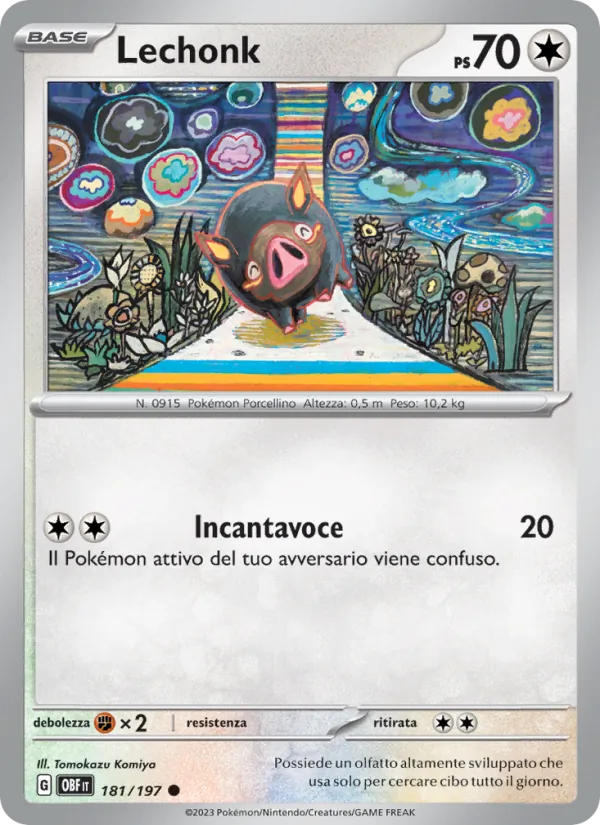 Lechonk (Obsidian Flames #181/197)