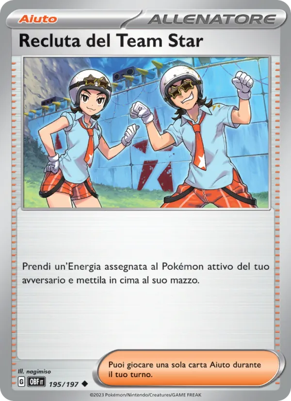 Recluta del Team Star (Ossidiana Infuocata #195/197)